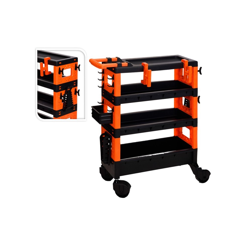 Koopman Portable Workbench Black/Orange