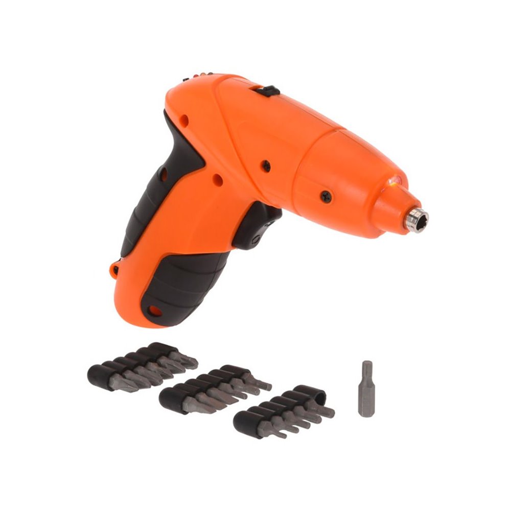 Koopman Mini Battery Screwdriver 18 Pieces Bits
