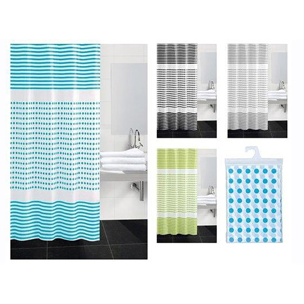 Koopman Shower Curtain 180X180Cm Assortment