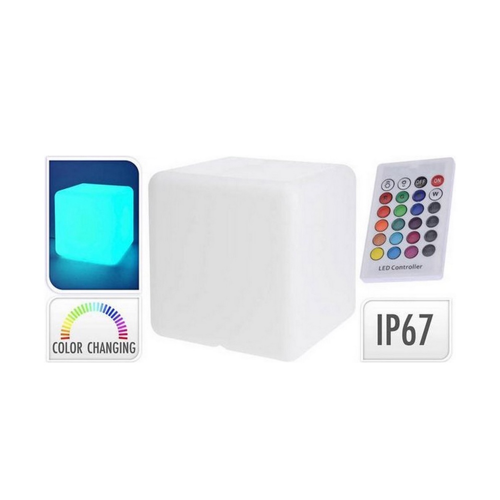 Koopman Table Lamp Led Lights Cube 40X40X40Cm