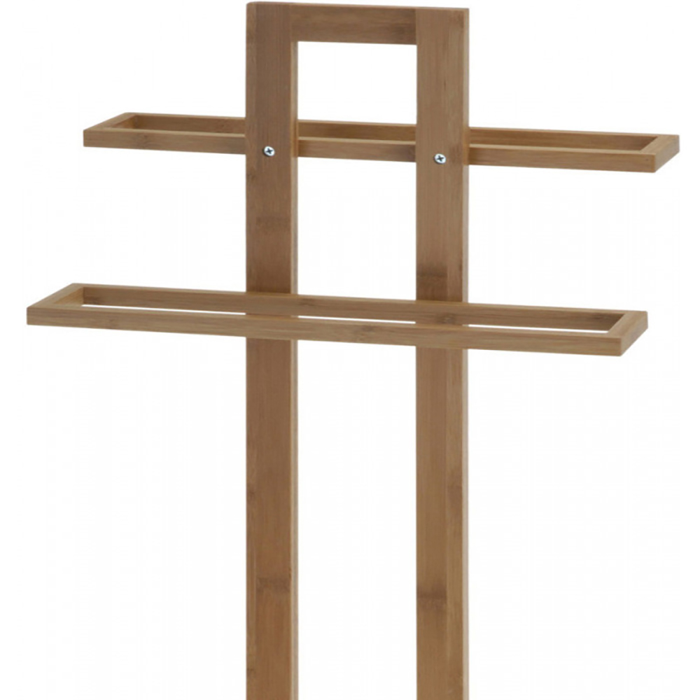 Koopman Bamboo Towel Holder 37X25X85Cm