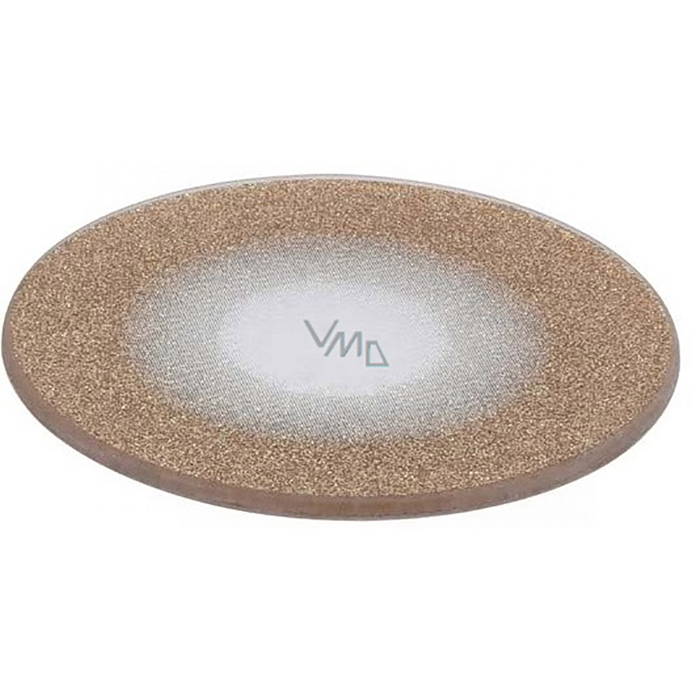 Koopman Plate 10Cm Glitter-Gold