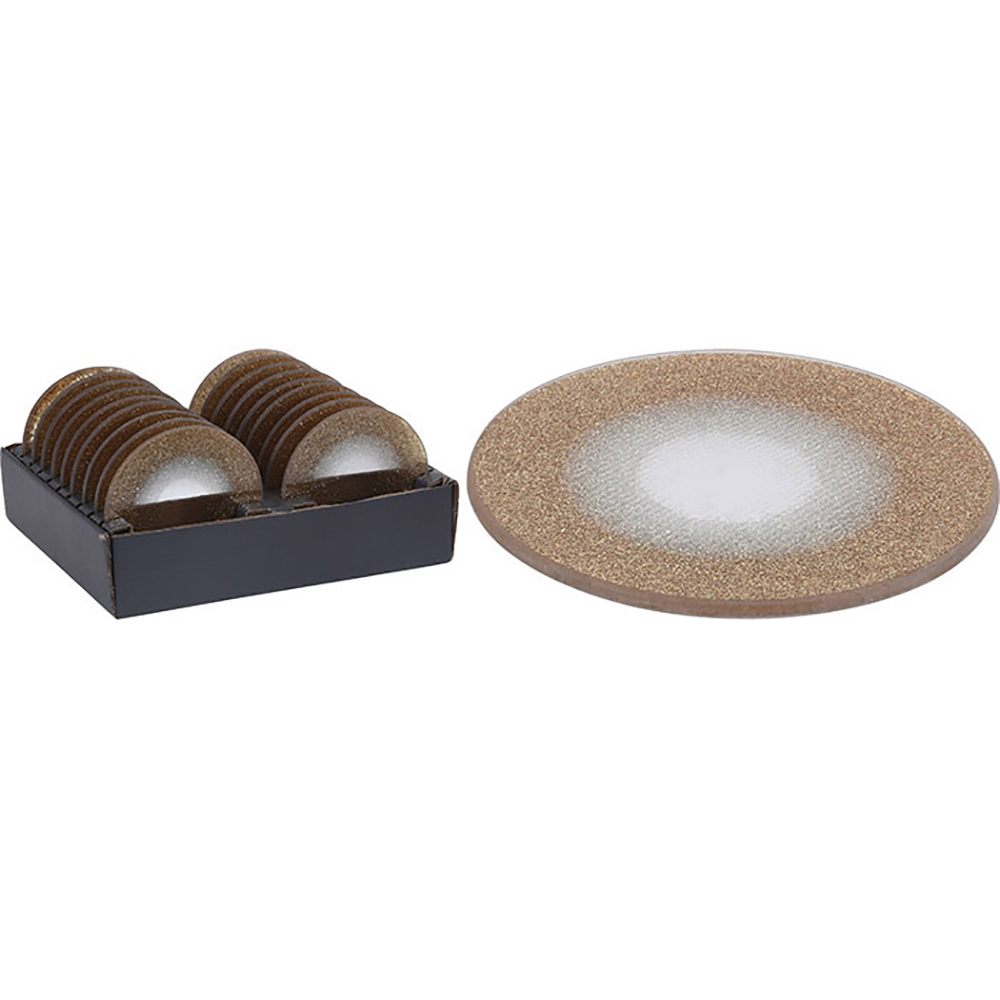 Koopman Plate 10Cm Glitter-Gold