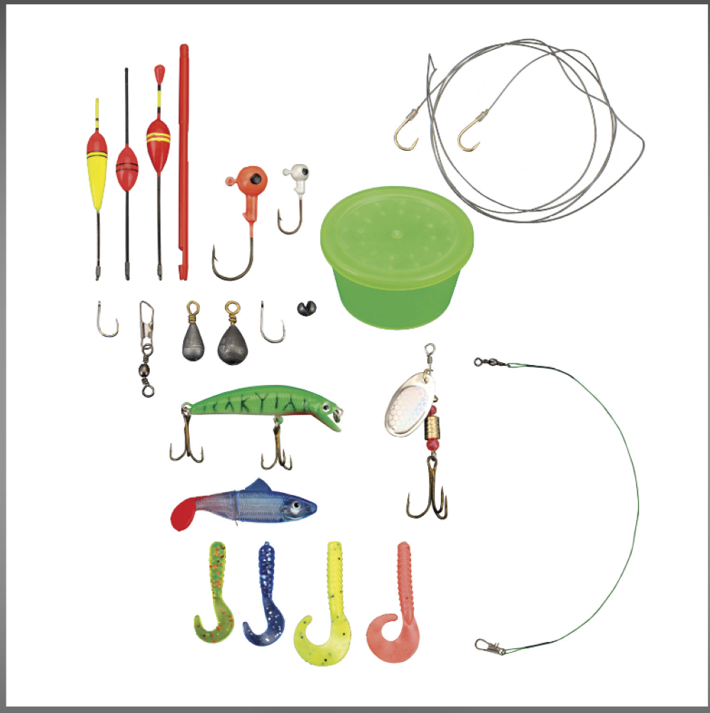 Koopman Fishing Case 114Pcs 31 X 19 X 15 Cm