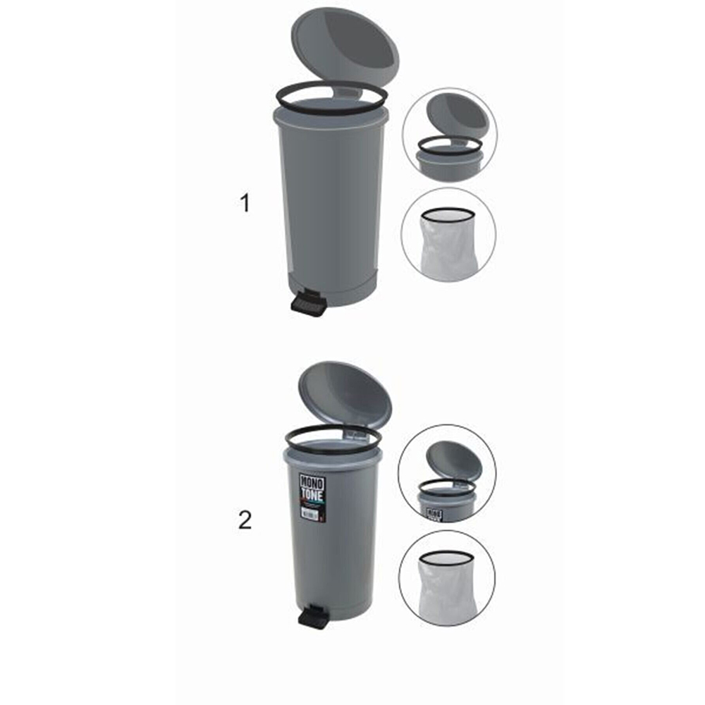 Mono Round Step Can No : 2 - Deep