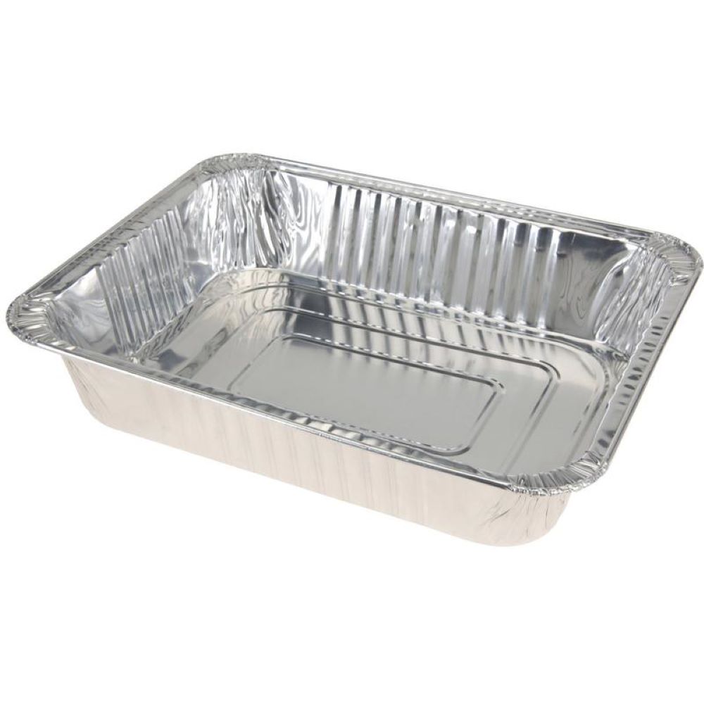 Koopman Aluminum Tray Set 32 x 26 x 6Cm 2 Pcs