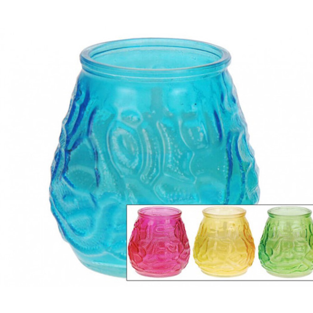 Koopman Citronella Candle-Lemon Balm In Glass 4Ass