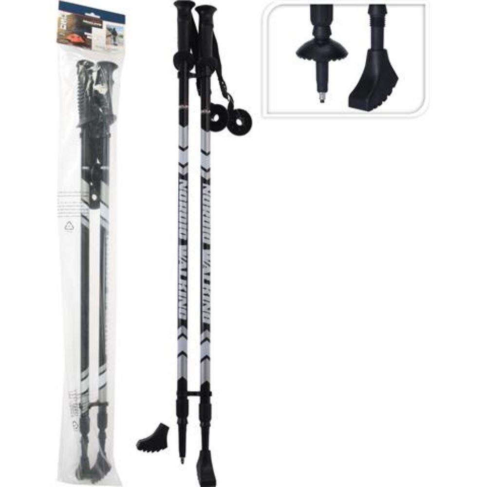 Koopman Walking Stick 110-140 Cm Aluminium Black