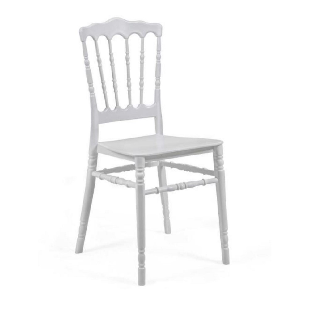 Rainbow Napoleon Chair White
