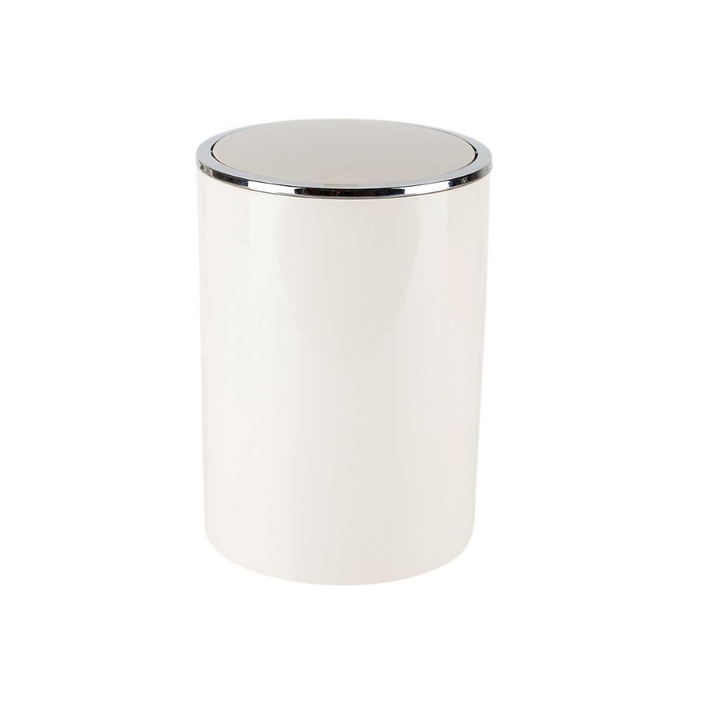 Primanova Lenox Dustbin 6 Lt Beige Plastic
