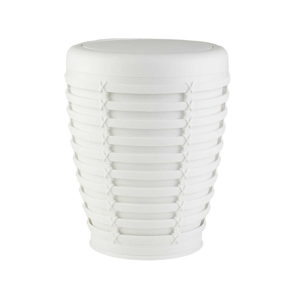 Primanova Palm Shavingh Can White Plastic