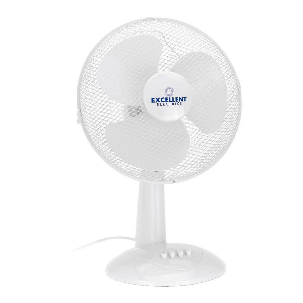 Koopman Table Fan/Ventilator 12inch White