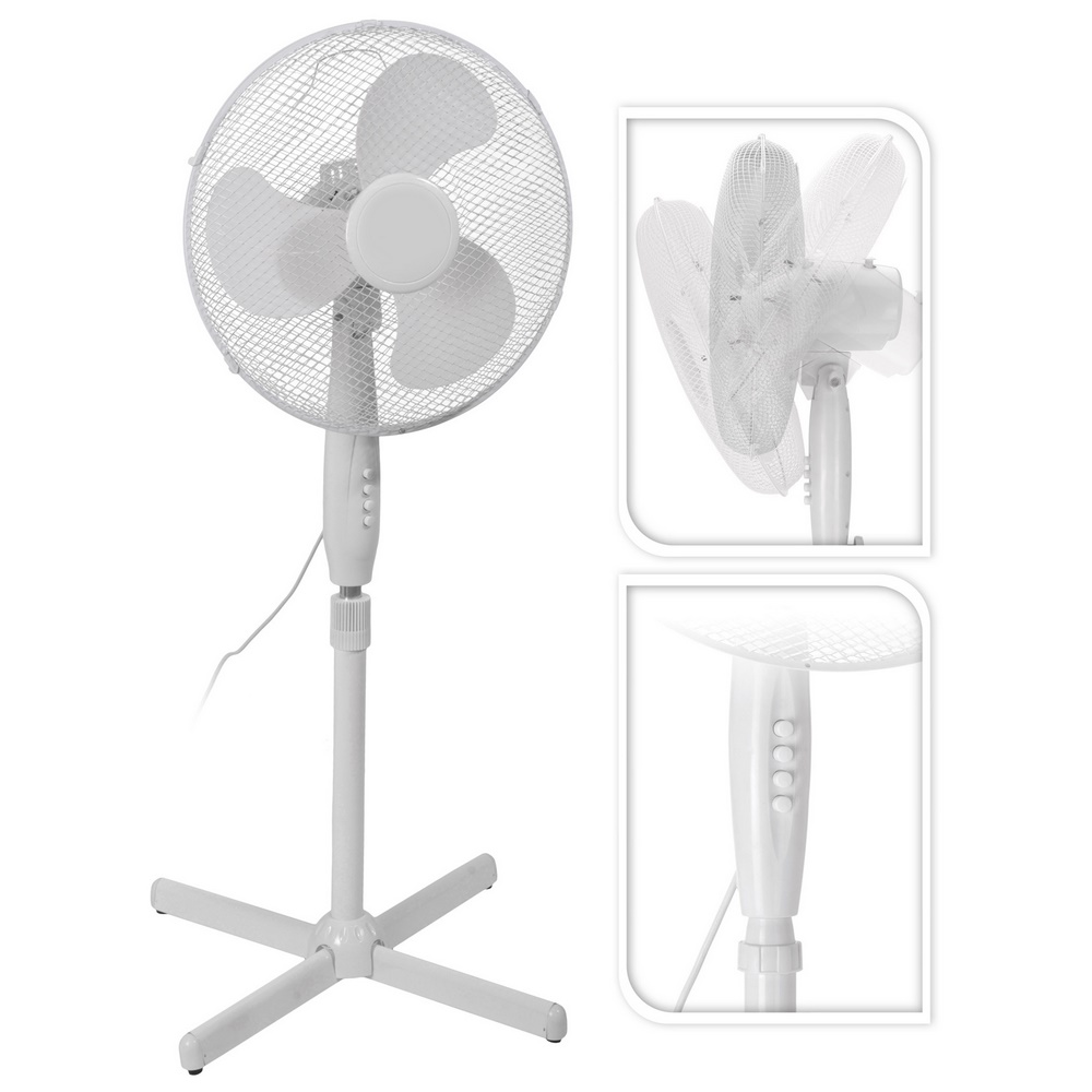 Koopman Standing Fan 16Inch White