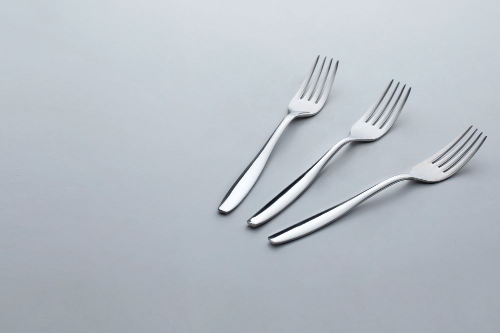 Nehir Sahra Dinner Fork 3-Pieces