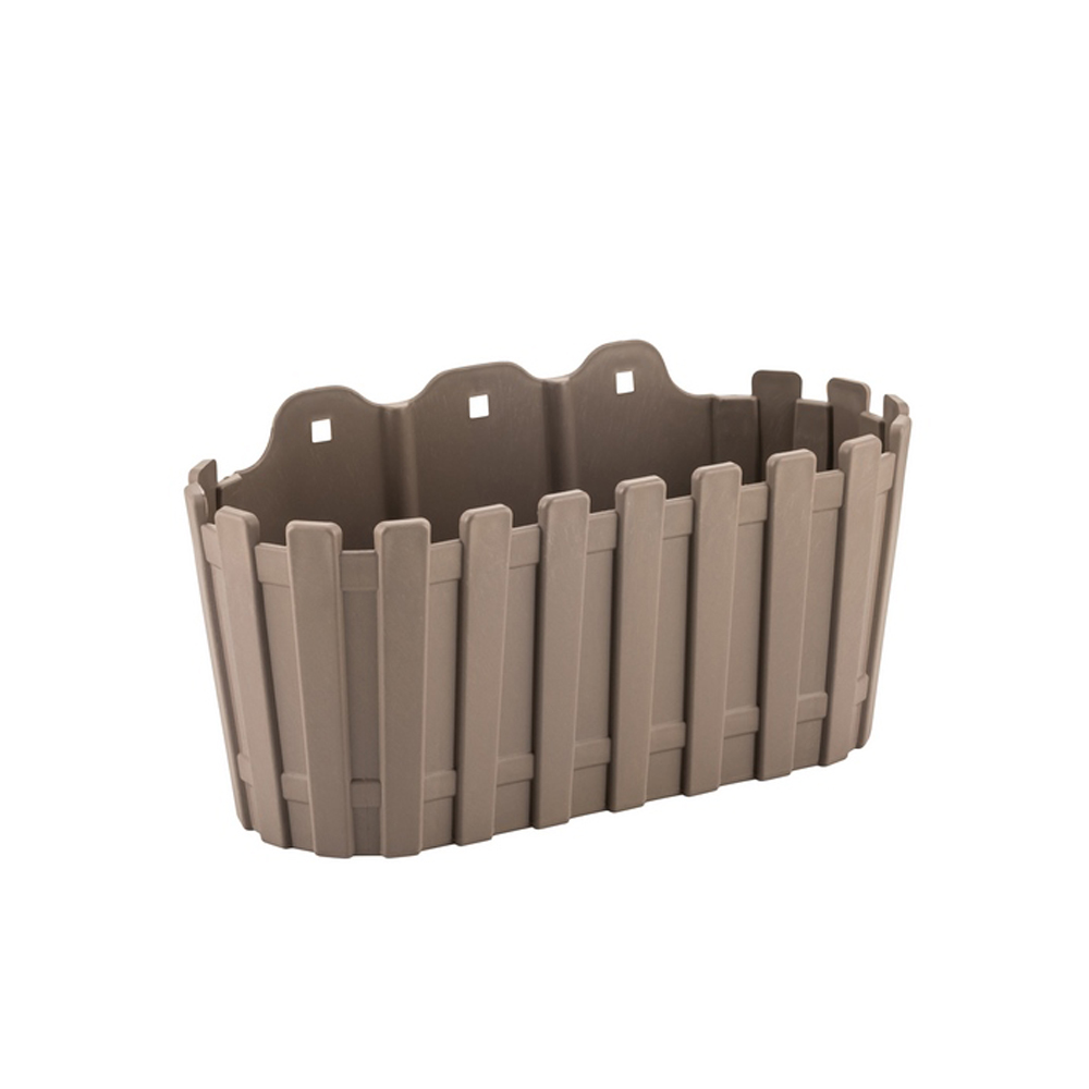 Poliwork Akasya Wall Flower Pot 30  Milk Brown