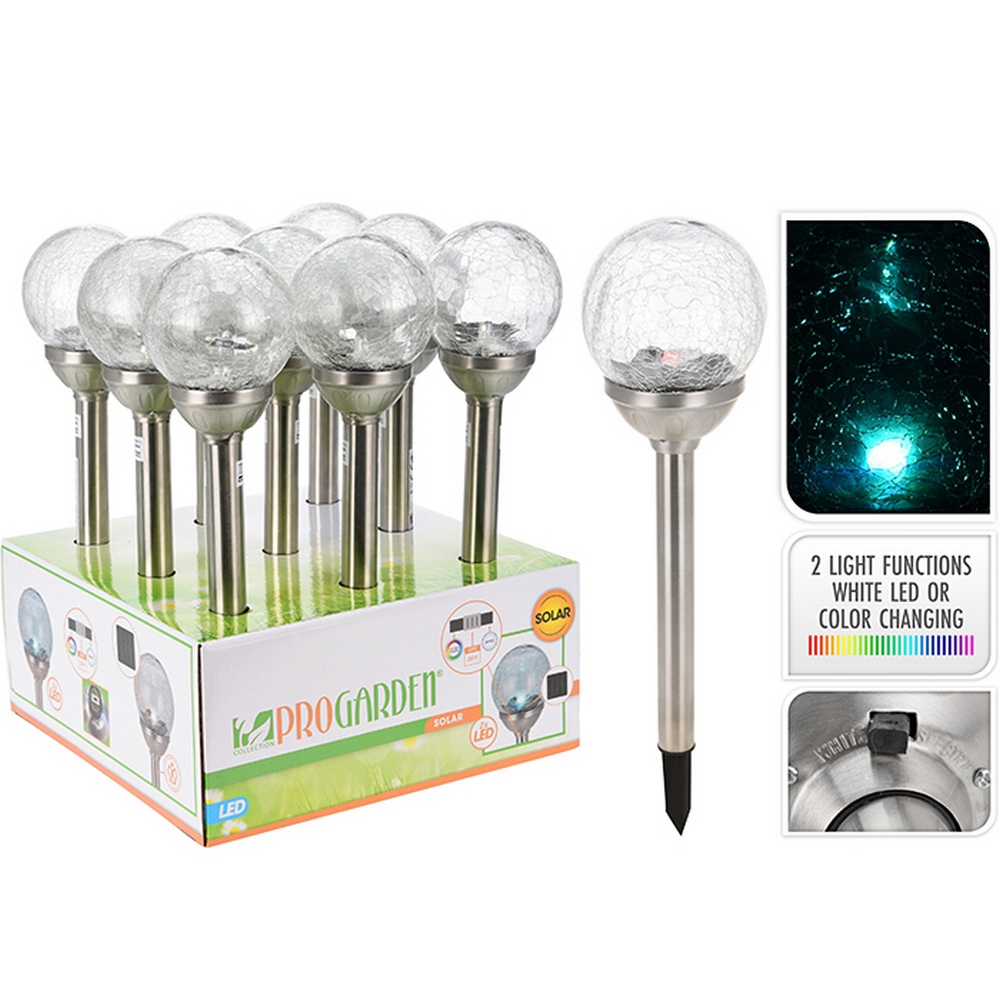 Koopman Solar Light With Glass Ball