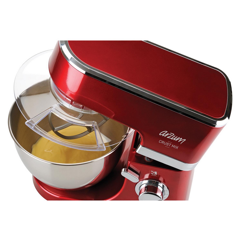 Arzum Crust Mix Color Stand Mixer - Red