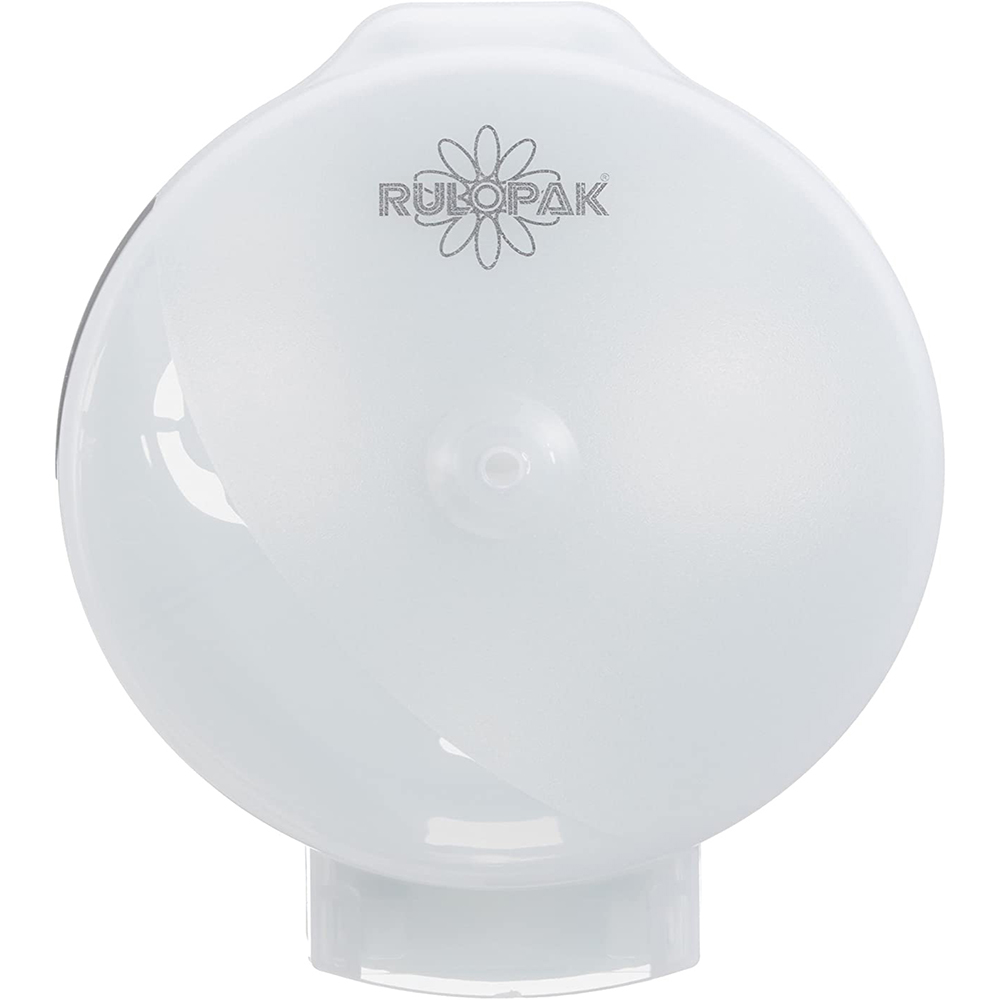 Rulopak Modern Mini Cimri Toilet Paper Dispenser Tr White
