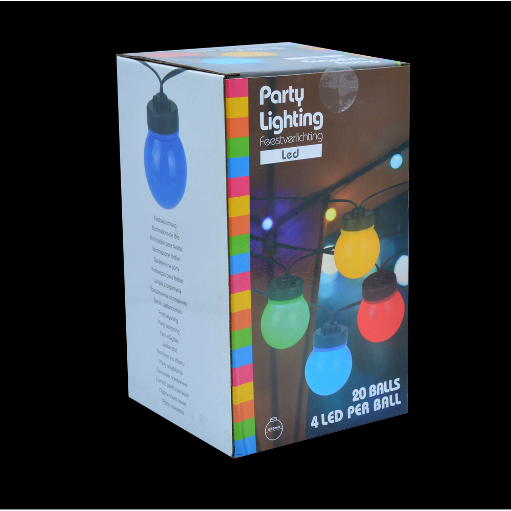 Koopman Party Lights 20 Led Lamp Multi-Color