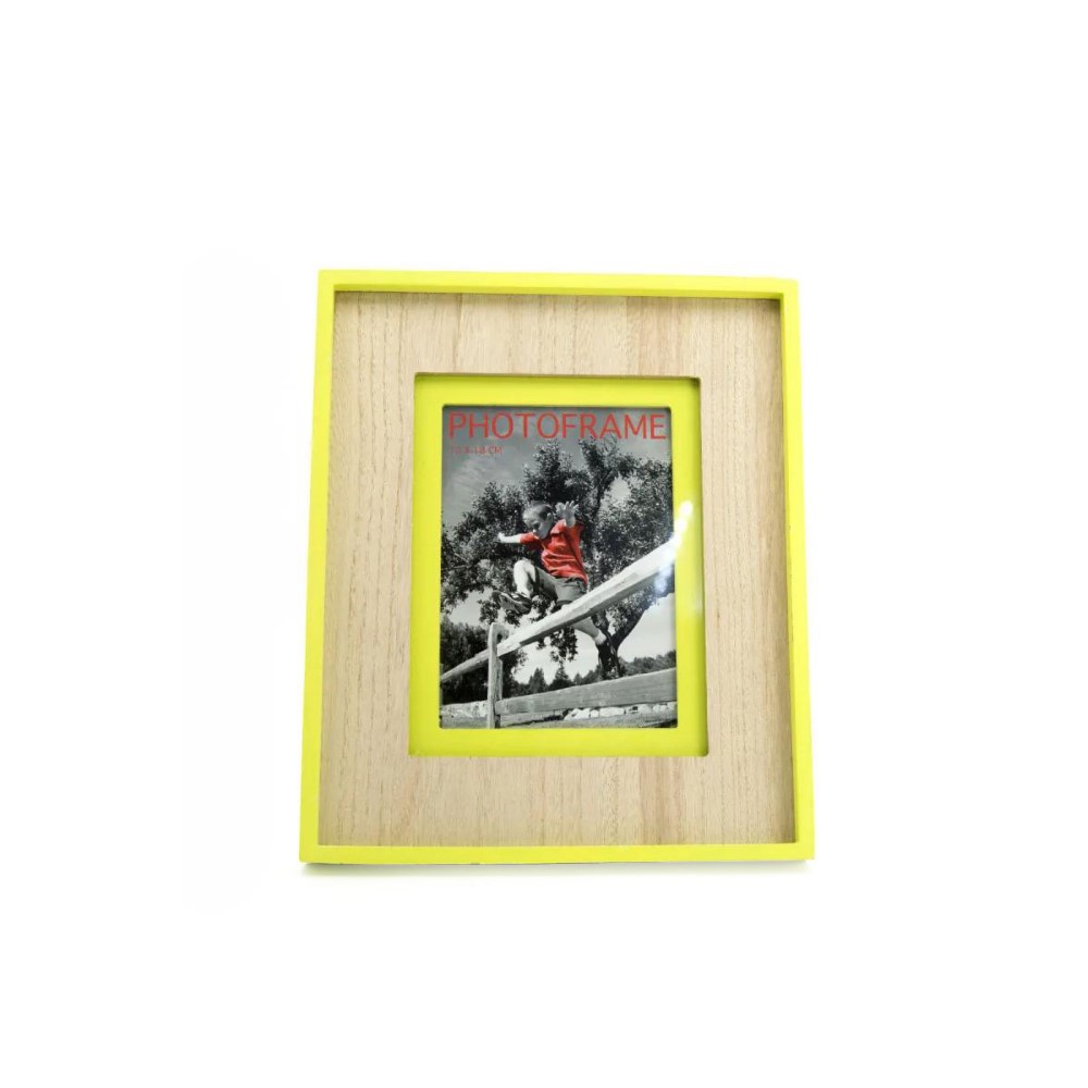 Koopman Photo Frame Wood 26X31Cm 4Ass