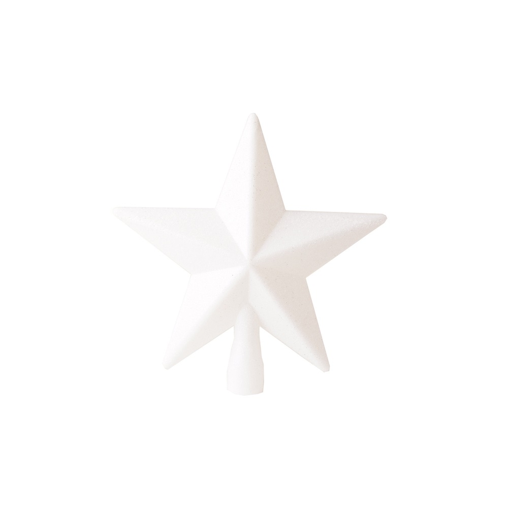 Koopman Christmas Tree Top 19Cm White