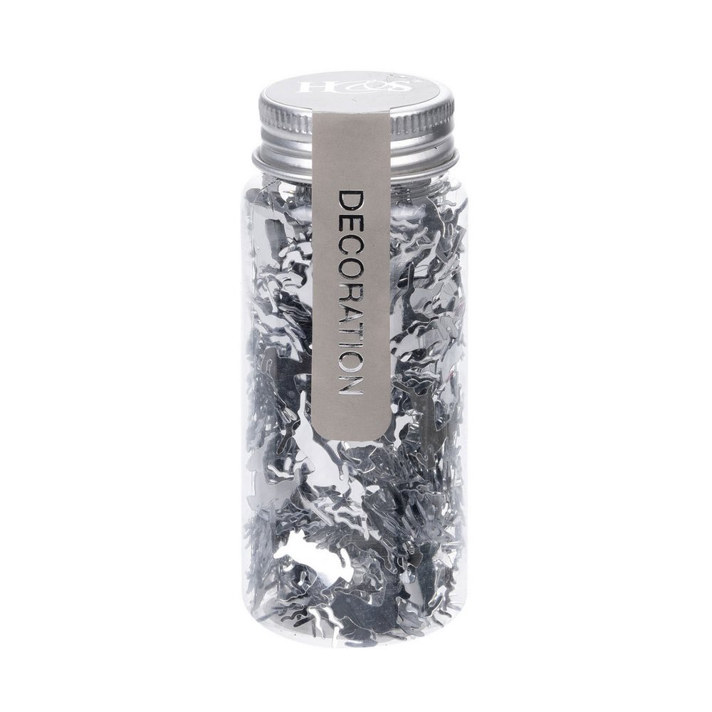 Koopman Confetti 40Gr Silver 4Ass