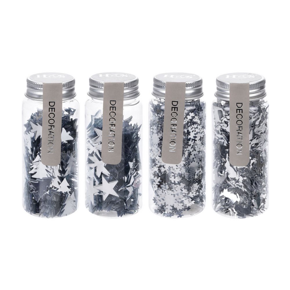 Koopman Confetti 40Gr Silver 4Ass