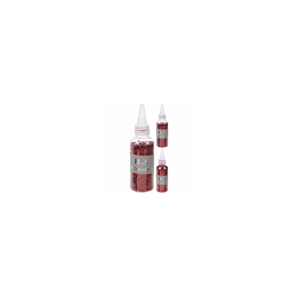 Koopman Glitters Red In Bottle 40Gr