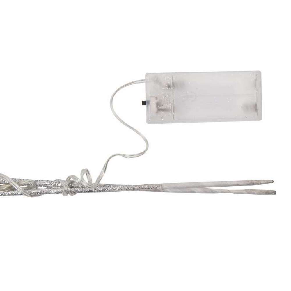 Koopman Branch Silver 10 Led Lights Ww