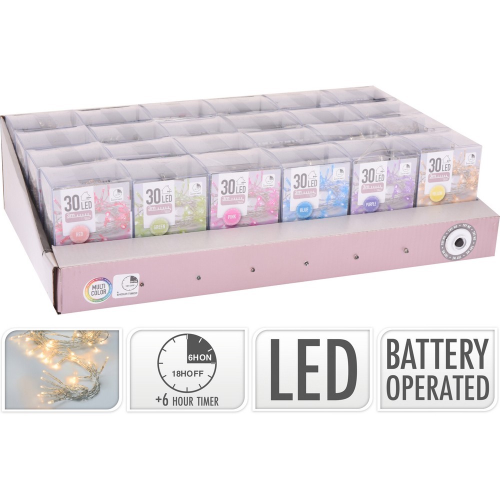 Koopman Led Lights 30Pcs Bo Fancy 6Ass