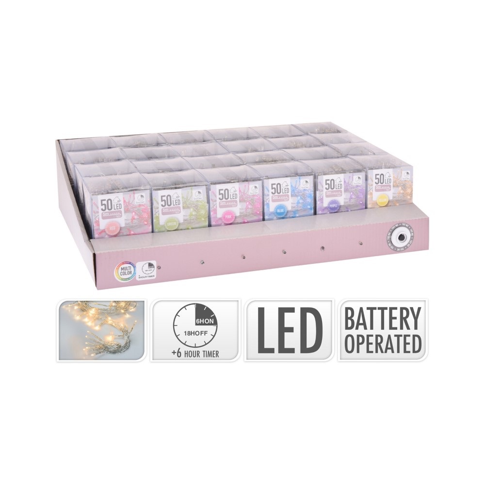 Koopman Led Lights 50Pcs Bo Fancy 6Ass