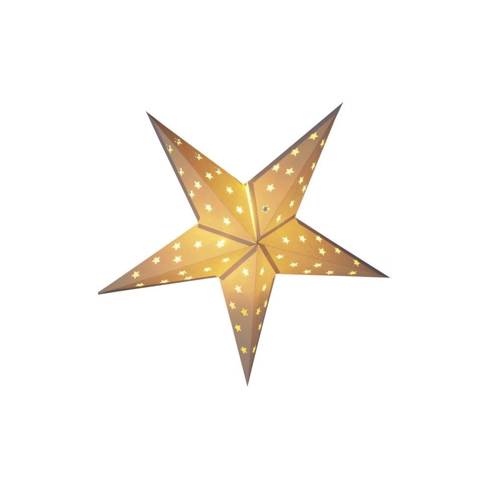 Koopman Star Paper Led Light 60Cm White