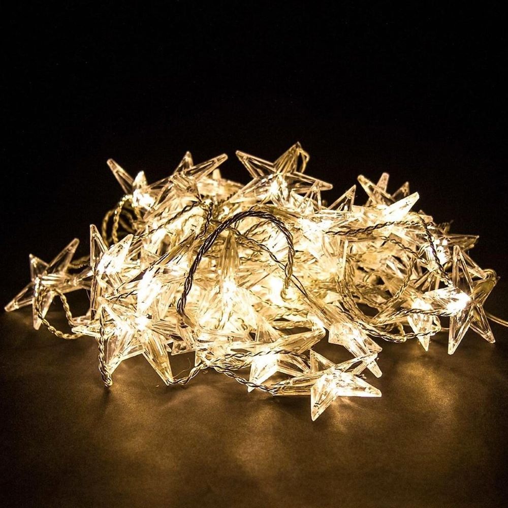 Koopman Curtain Lights 50Led Lights Stars