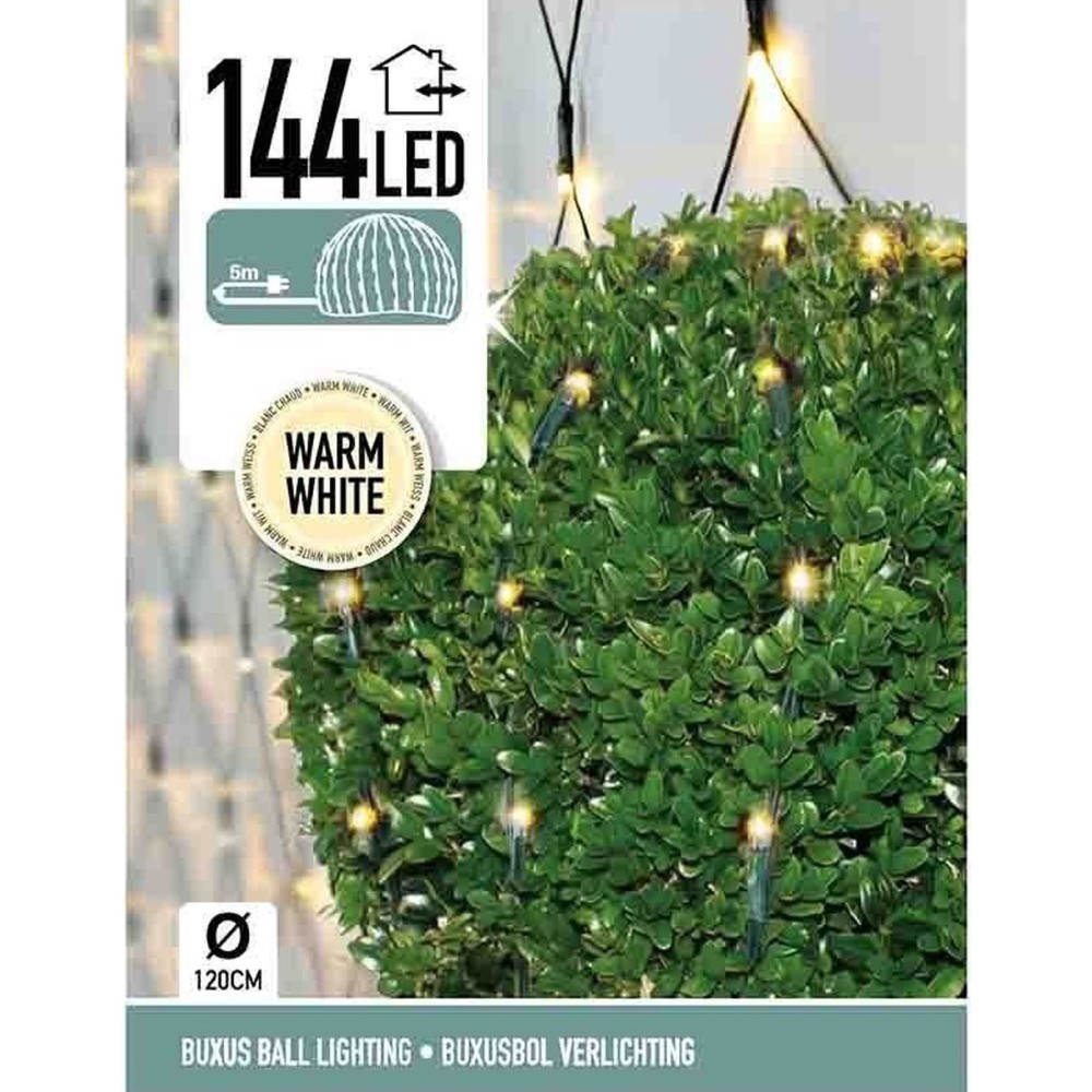Koopman Buxus Ball Net 144 Led Lights Warm White