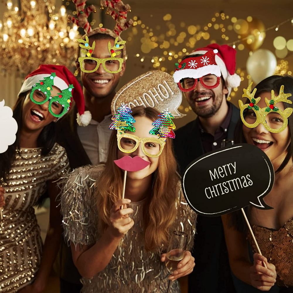 Koopman Party Glasses With Glitter