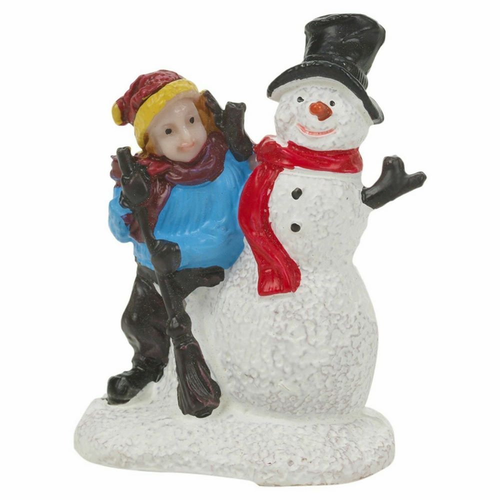 Koopman Village Set With Led Lights 10Pcs