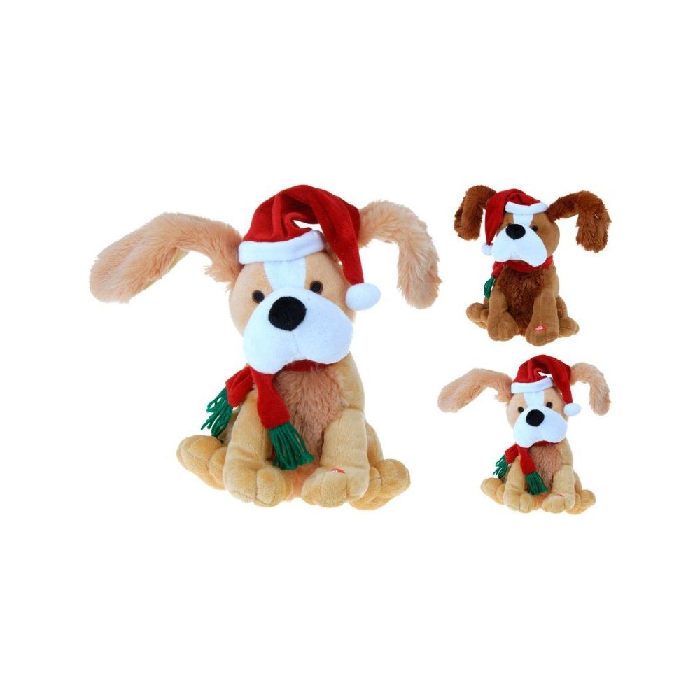 Koopman Dog Xmas 25Cm With Scarf