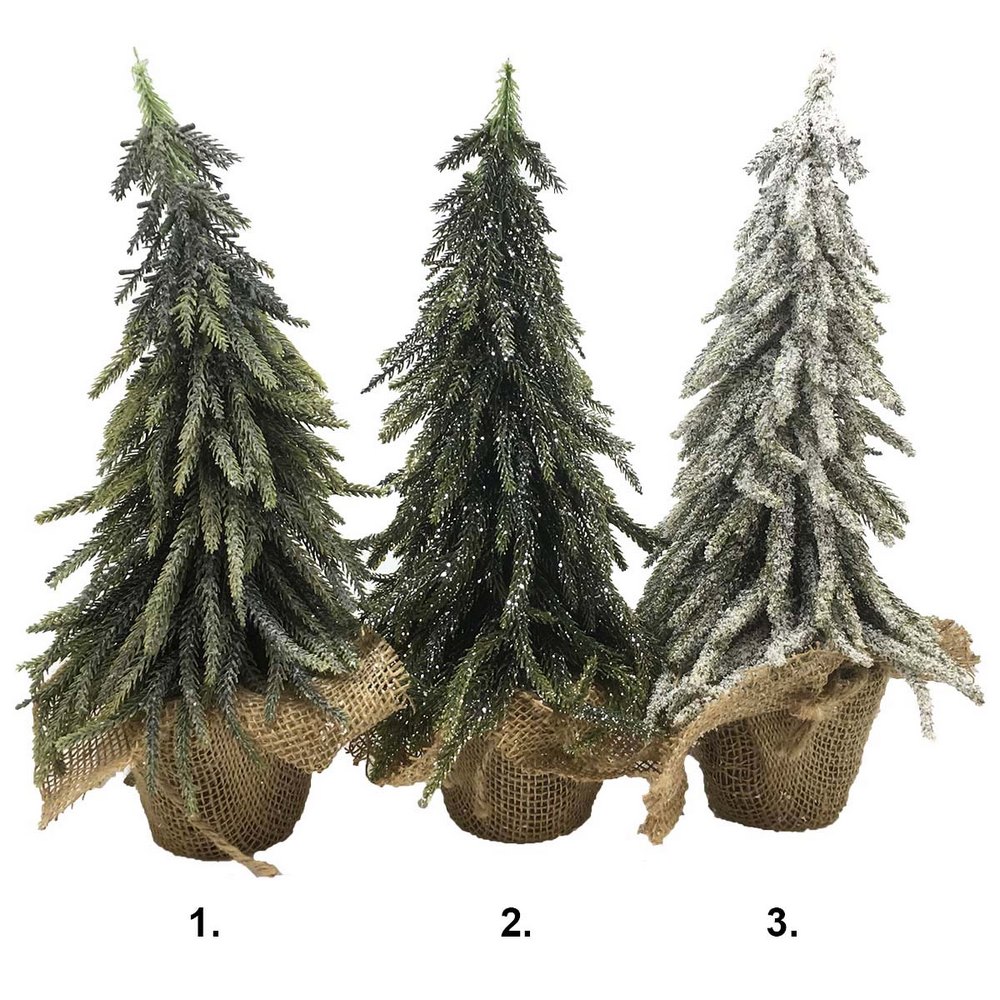 Koopman Xmas Tree 28Cm 3Ass Finish