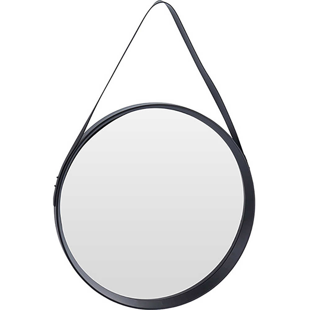 Koopman Mirror Round Black Frame 510Mm