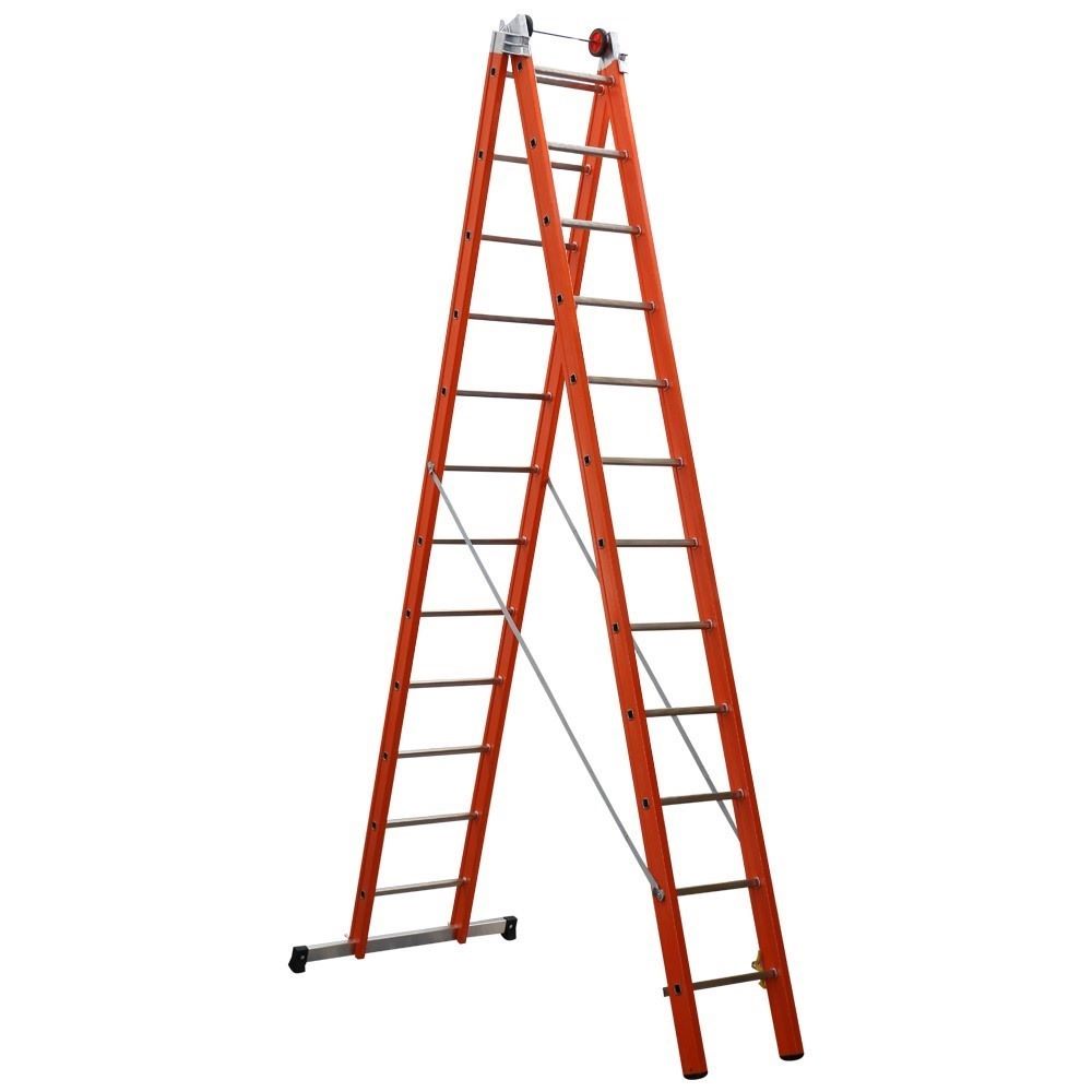 Cagsan 2X12 Fiberglass Functional Ladder