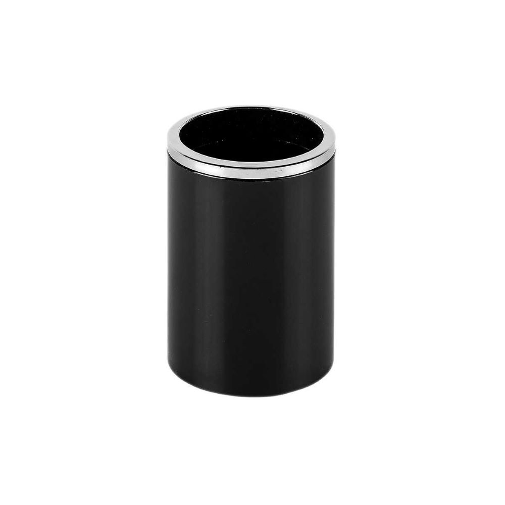 Primanova Lenox Toothbrush Holder Black/Chrome Pls