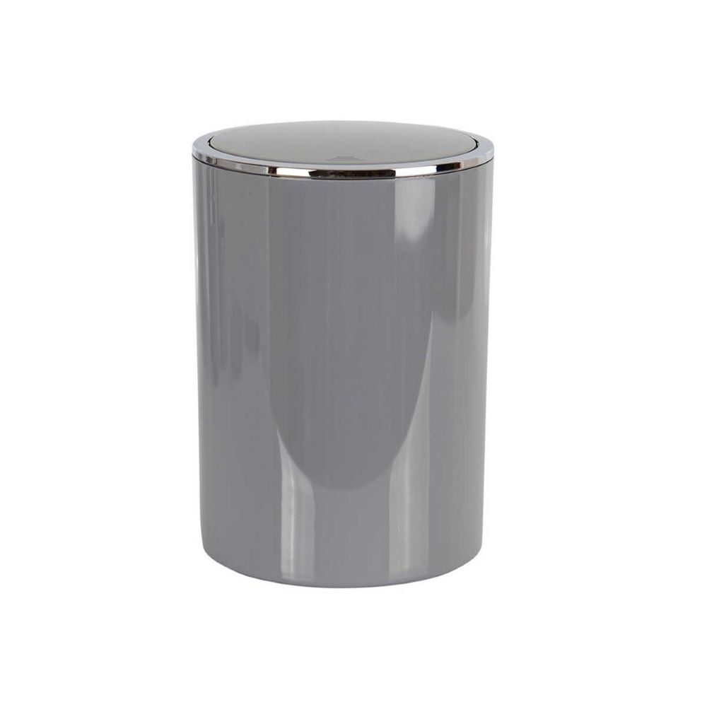 Primanova Lenox Dustbin 6 Lt Grey Plastic