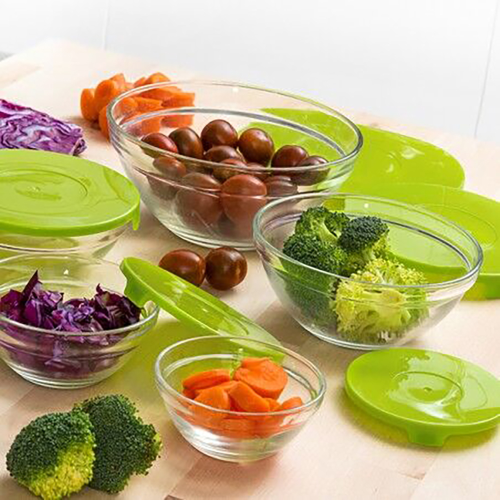 Koopman Bowl Set 5 Pcs 4Ass Clr