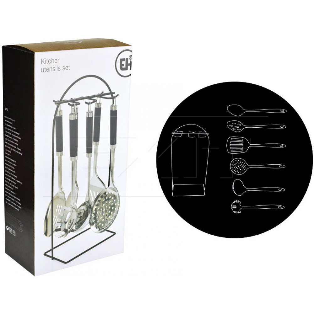 Koopman Kıtchen Set 6 Pcs Wıth Rack