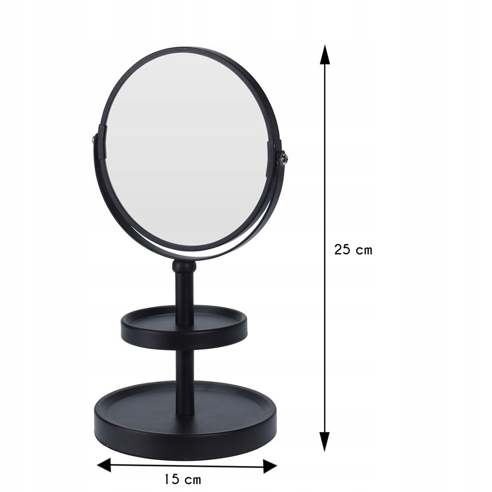 Koopman Mirror Metal 25X15Cm 2Ass Clr