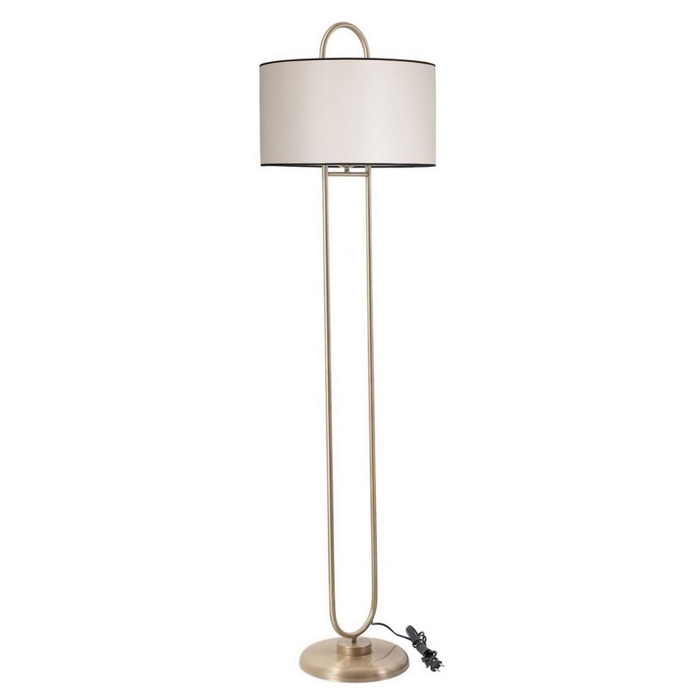 Lumexx Elips Floor Lamp Antique Cream Lampshade