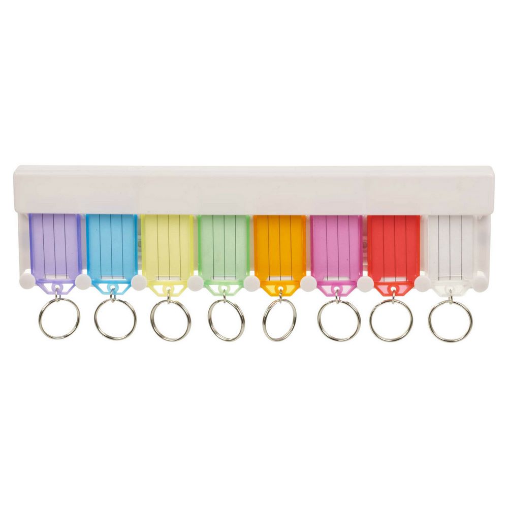 Koopman Key Tag Set 8Pcs in Holder