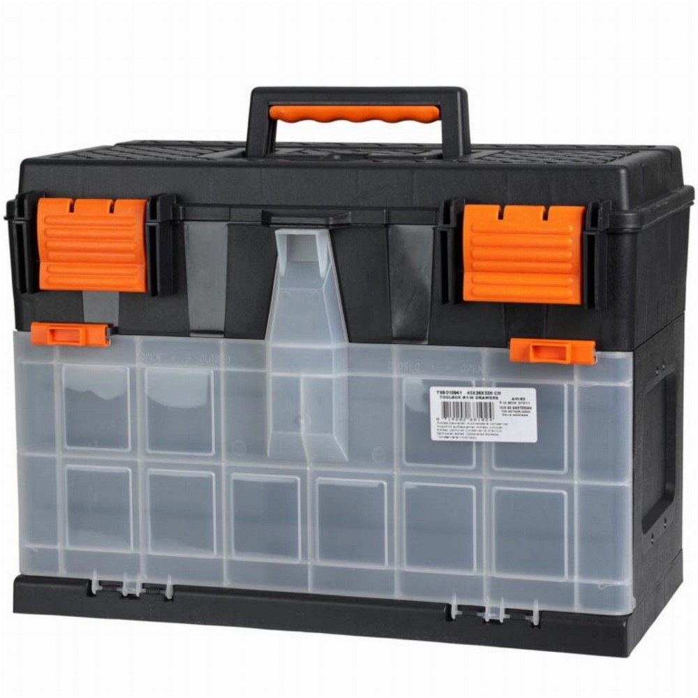 Koopman Toolbox 45X26X32Cm Grey/Red