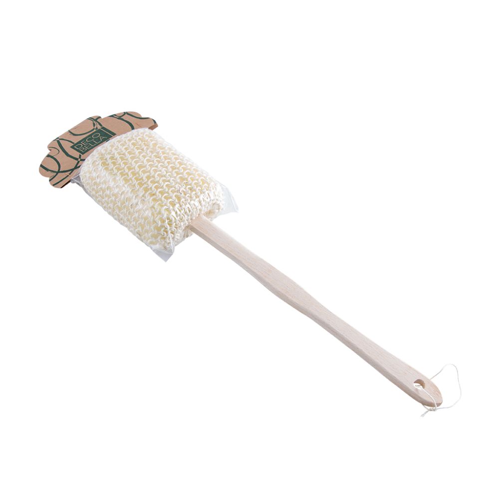 Decobella Sisal Wooden Handle Back Fibre