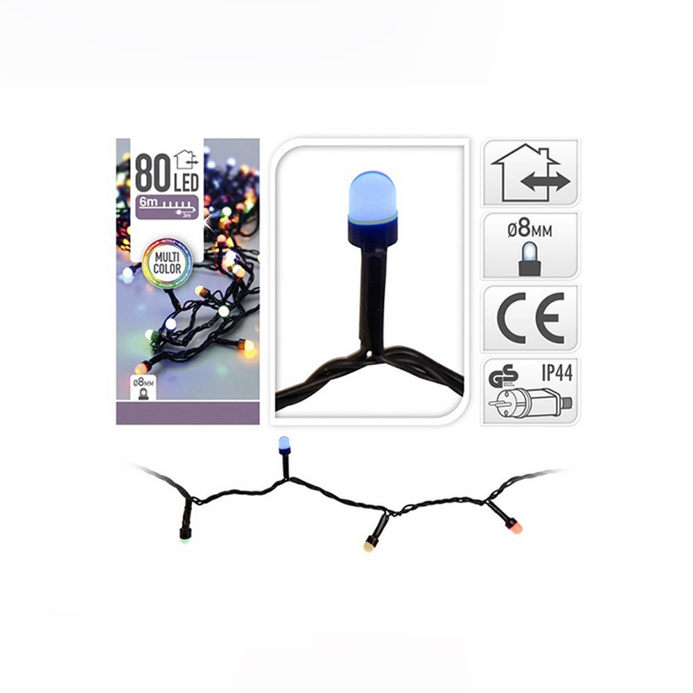 Koopman Spheres 8Mm 80 Led Lights Multi-Color